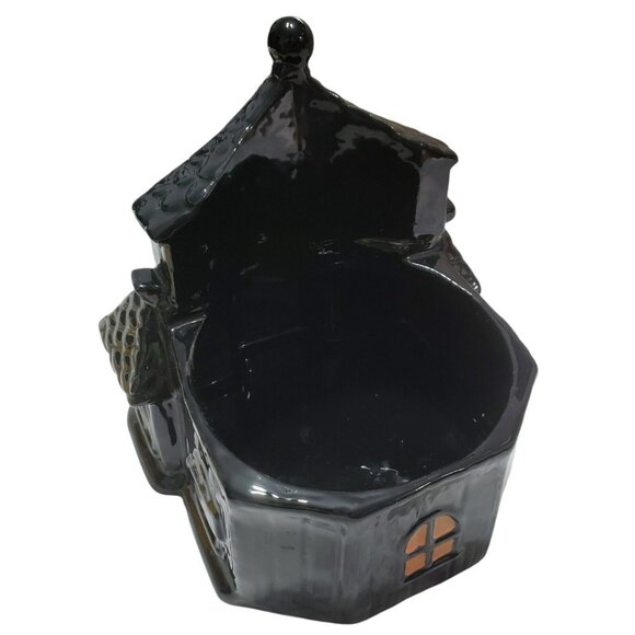 New Yankee Candle Haunted House Jar Holder Boney Bunch Halloween Ceramic 2021 - Picture 10 of 16